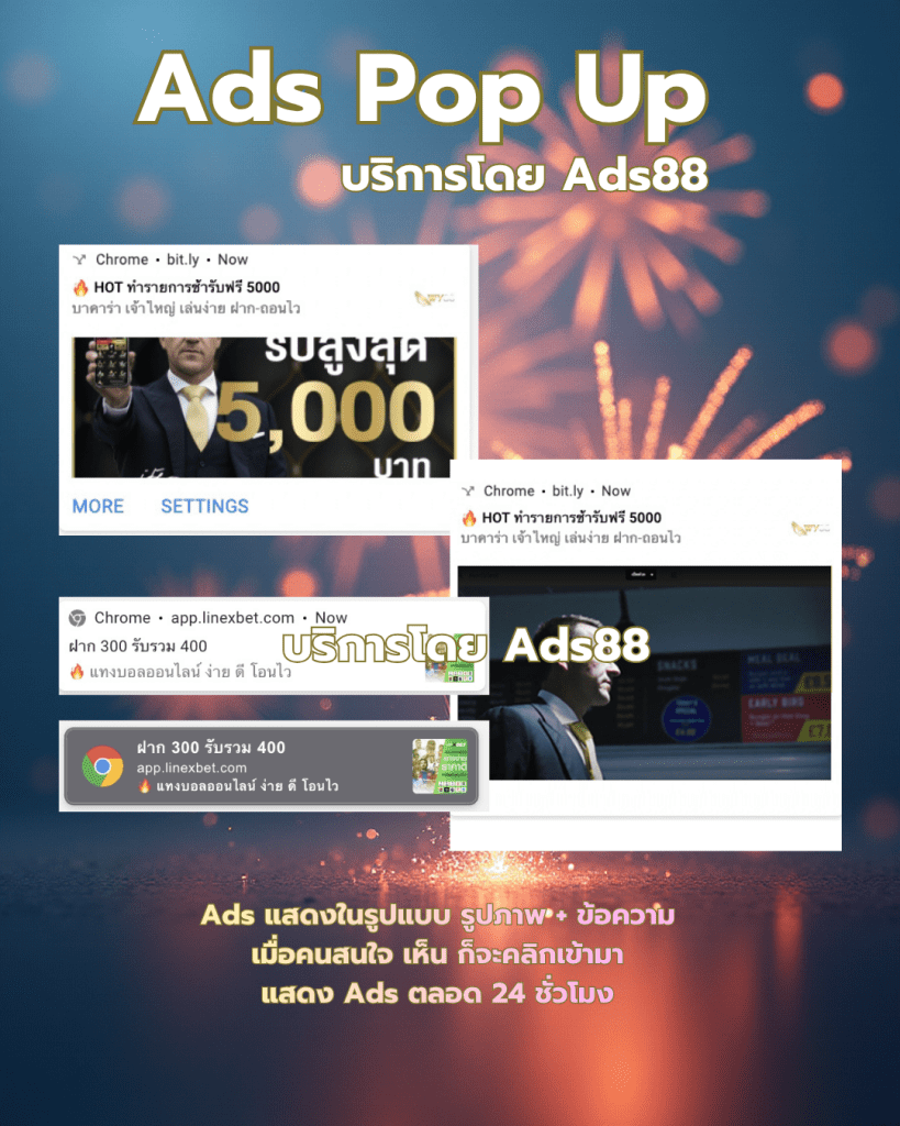 ยิง ads เว็บสล็อต